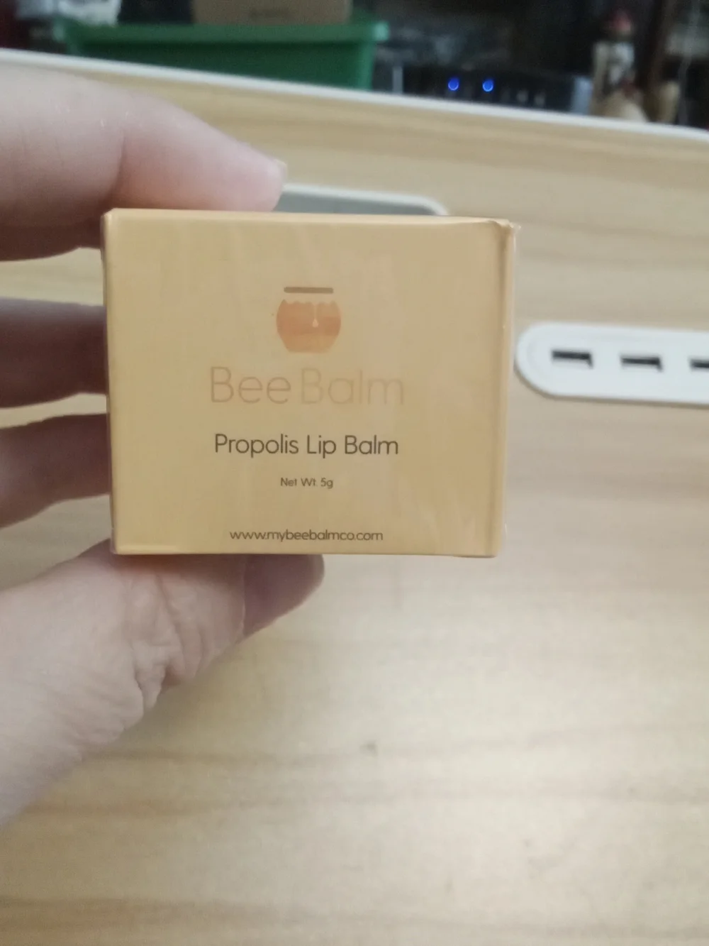 Propolis Lip Balm - Peach